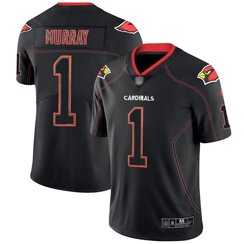 Arizona Cardinals Limited Lights Out Black Men Kyler Murray Jersey NFL Football 1 Rush